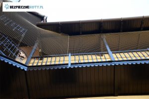 montaz siatek na balkon dla kotow krakow, zabezpieczenie balkonu dla kota, kot na balkonie krakow